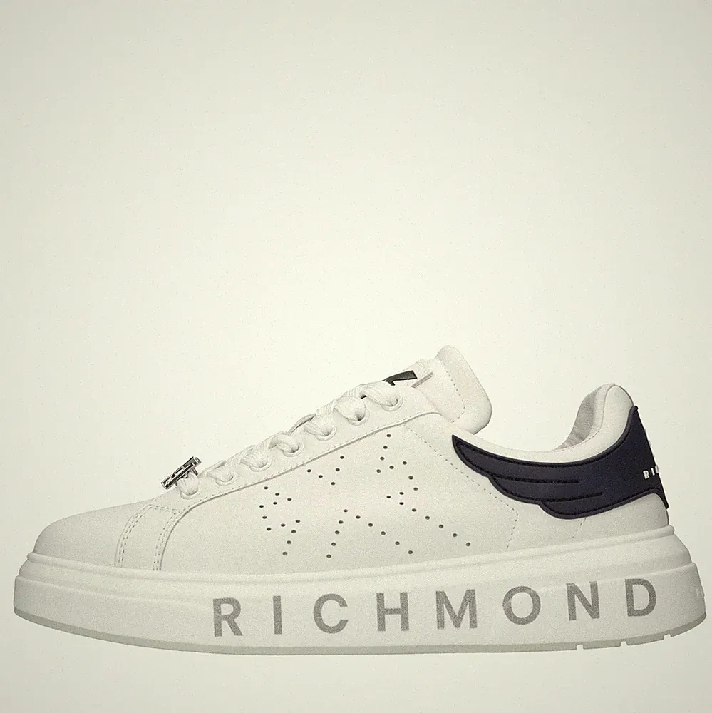27306/CP A LEATHER Sneaker JOHN RICHMOND Herren Weiß Amz015_jori