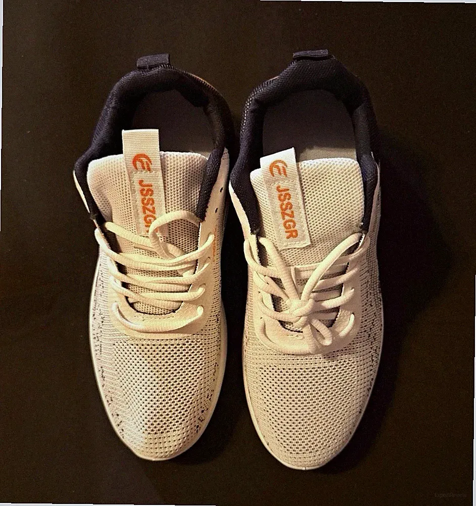 3 Sneaker Schuhe Weiß/Schwarz, Mesh Low Top, Laufschuhe, Größen: 42, 43 u. 44