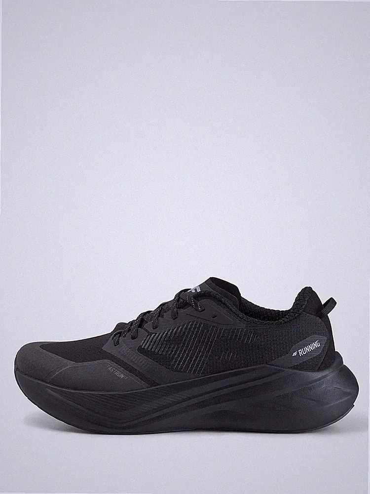 4F Niedrige Flow Run 1.0 Laufschuhe für Herren - schwarz 4FRSS25FSPOM160-20S