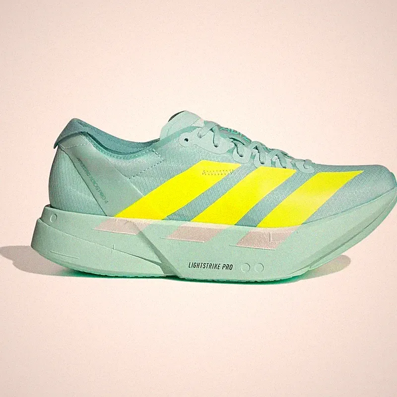 Adidas Adizero Adios Pro 4 M Mint Türkis Gelb Herren Laufschuhe UVP 250€