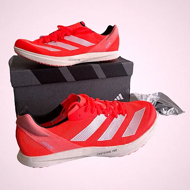 Adidas Adizero Avanti Tyo Track Laufschuhe Größe UK 10 Sprint Spikes
