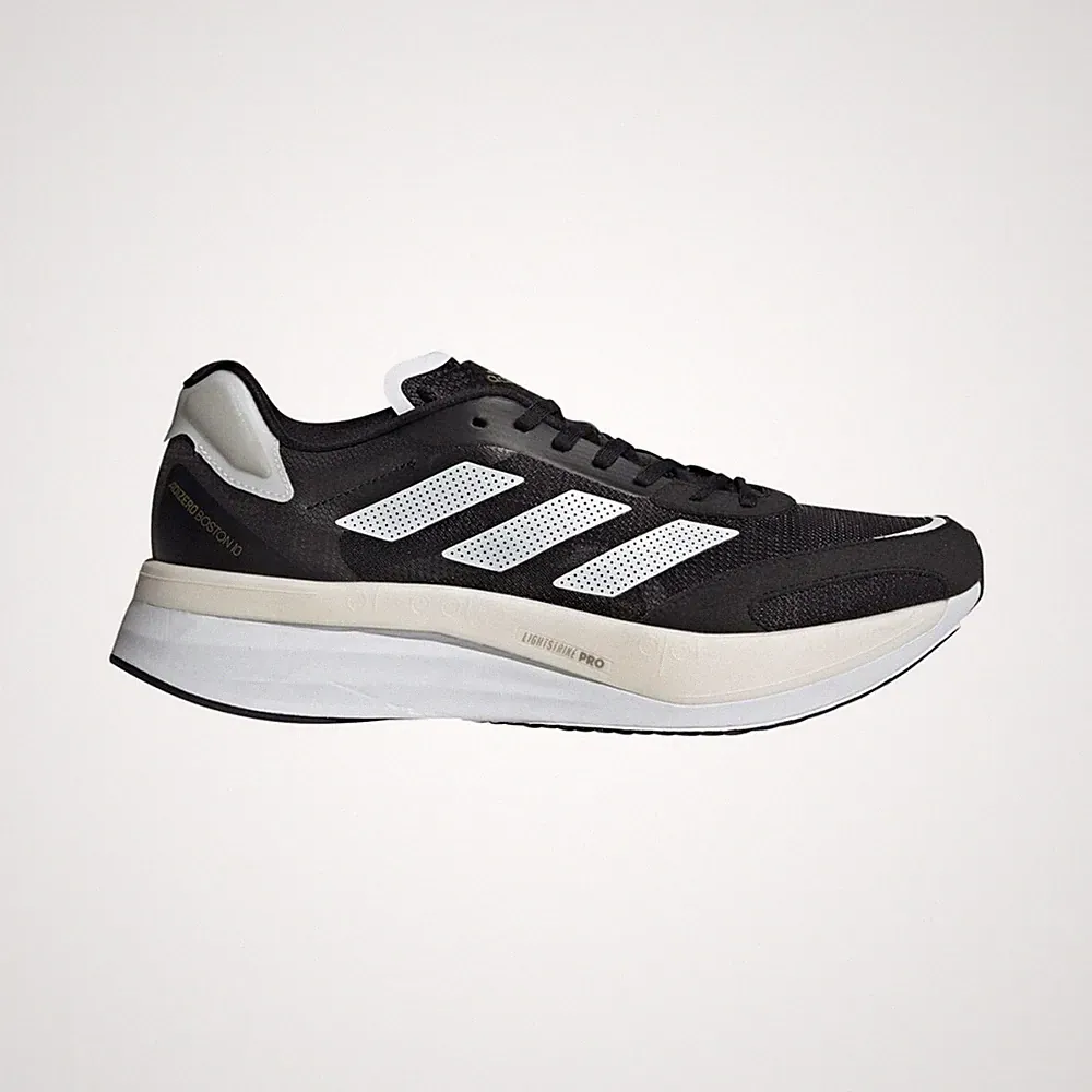 Adidas Adizero Boston 10 Laufschuhe Größe 12,5 schwarz UVP 140 £ H67513