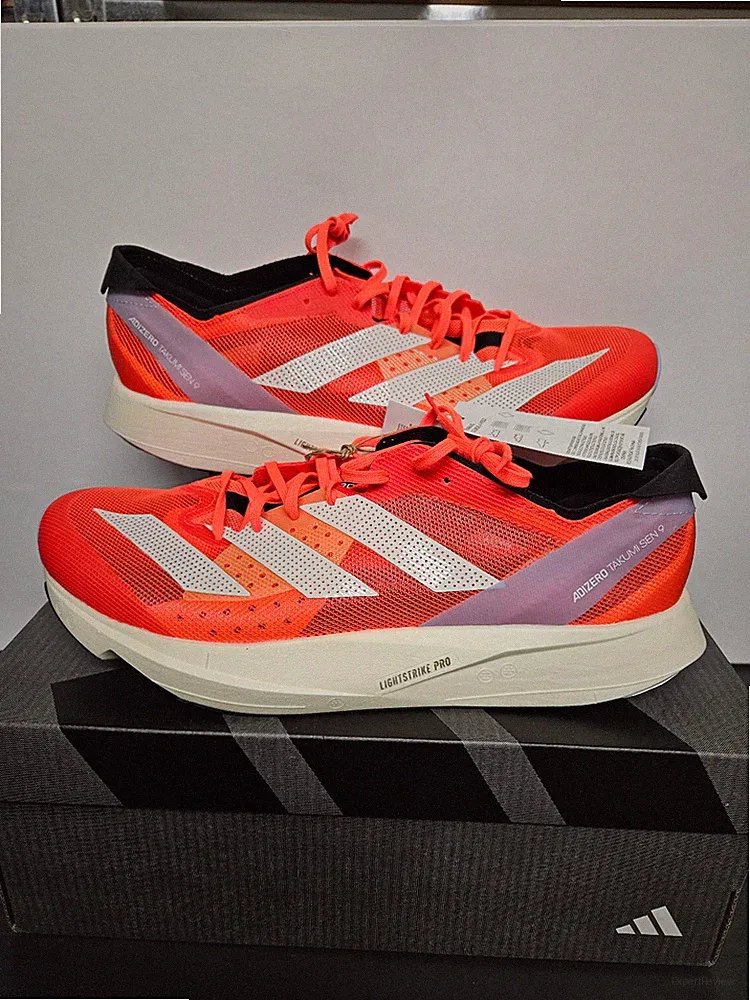 Adidas Adizero Takumi Sen 9 Marathon Gr. 38 - 46 2/3 Rot GX9776