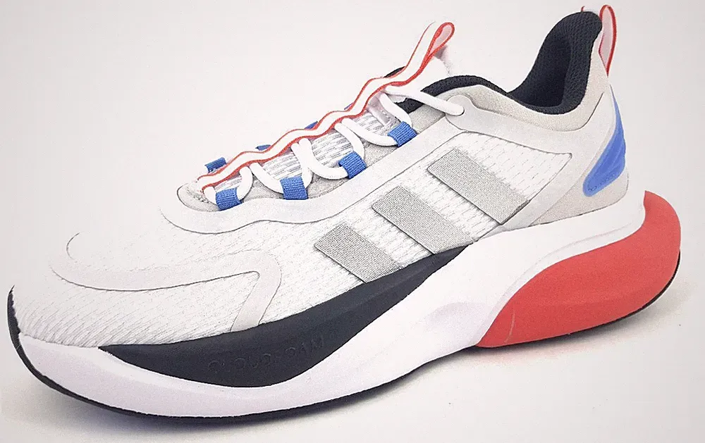 adidas Alpha Bounce Sportschuhe Herren Laufschuhe Weiß Freizeit