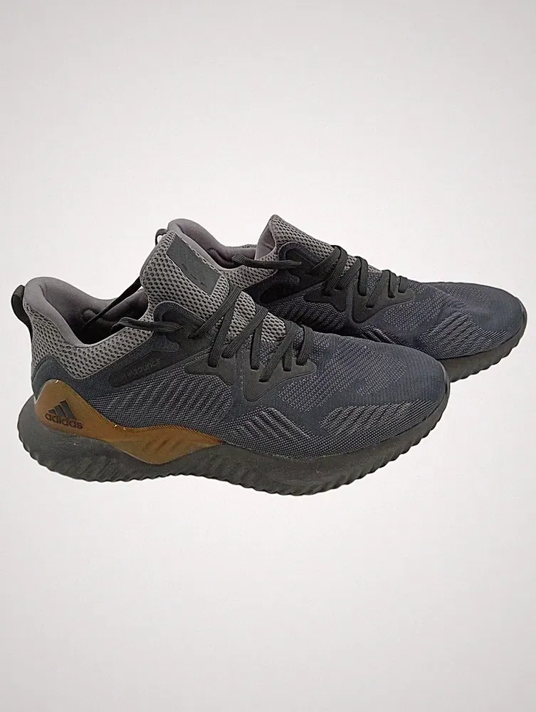 adidas ALPHABOUNCE Sportschuhe Herren Laufschuhe Grau Gr. 46.5