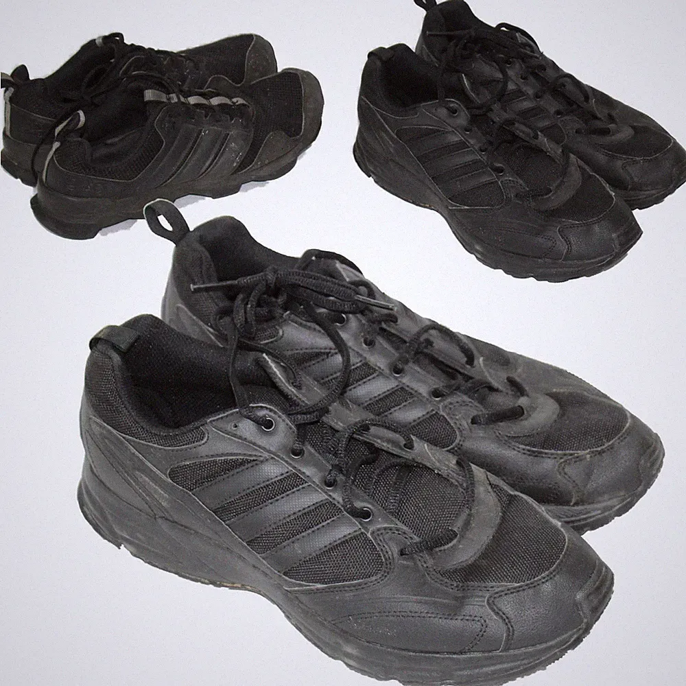 Adidas BW Sportschuhe Schwarz – Gelände-Turnschuhe, Laufschuhe, Outdoor