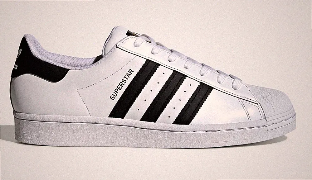 Adidas C77124 Superstar Leder Schuhe Running Turn Sport Sneaker 54 55 Weiß Black