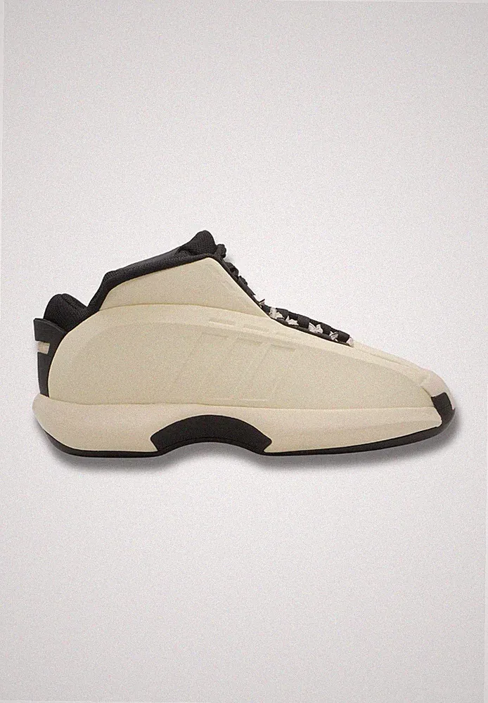 Adidas Crazy 1 Herrenschuhe Laufschuhe Sport Freizeit Sneaker Mid Weiß IG5895