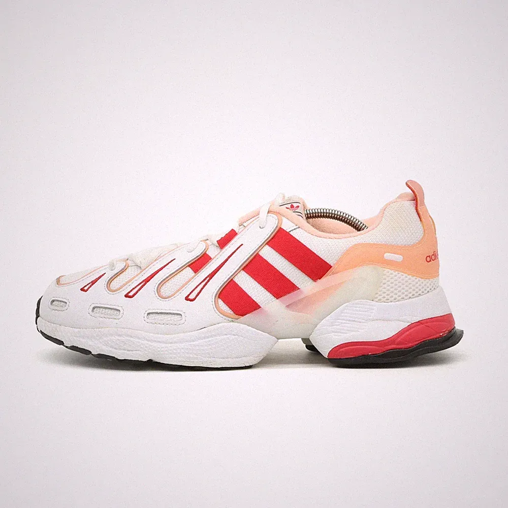 adidas Damen EG5655 EU 41⅓ weiß rot pfirsich Mesh Textil Synthetik Originals