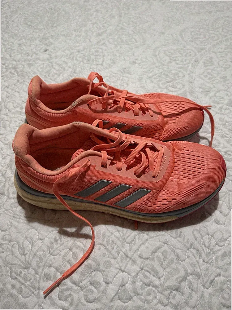 Adidas Damen Laufschuhe Sneakers Gr. 39,5 orange