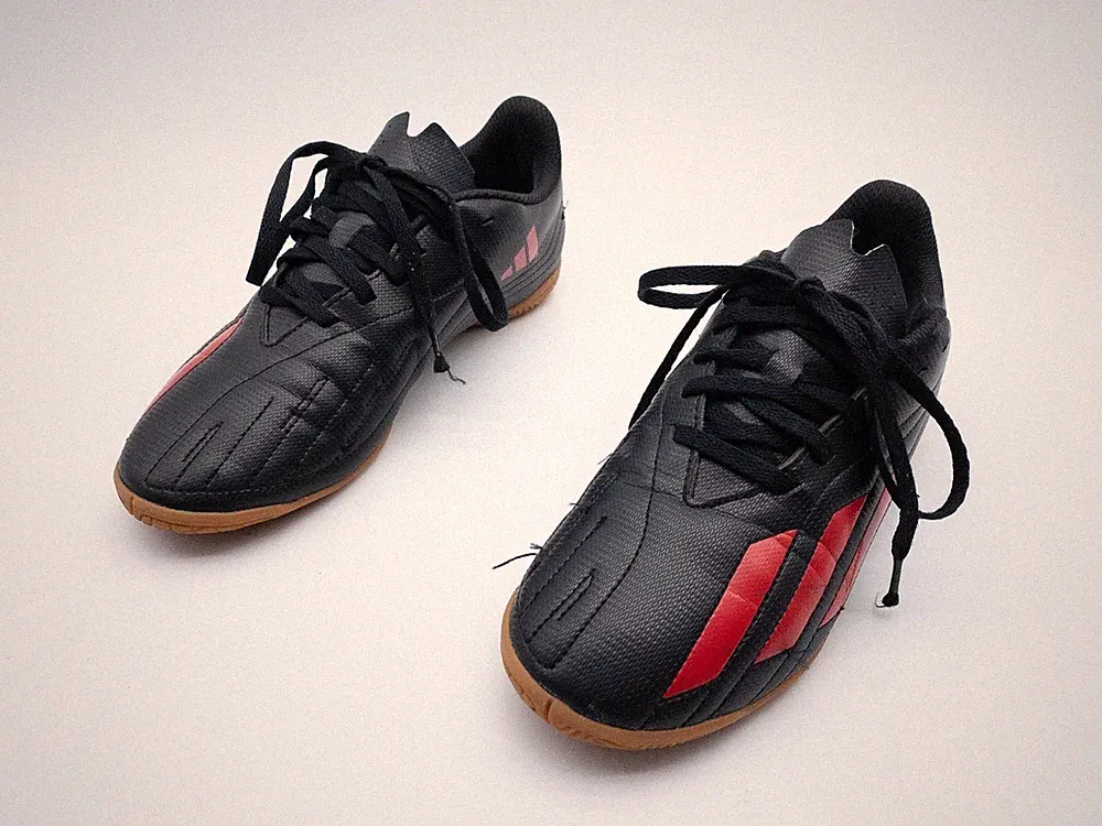 adidas Deportivo Herren Fußballschuhe Schwarz Gr. 39 1/3 EU Art. 39673-98