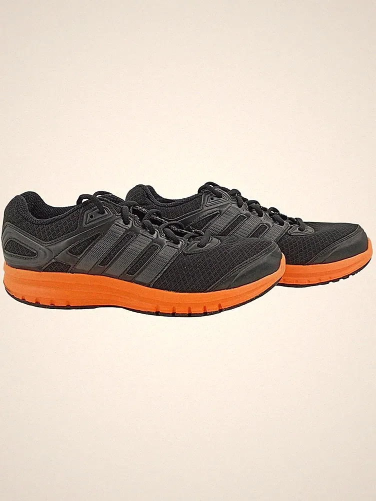 Adidas Duramo Laufschuhe Herren Gr. 39 Schwarz Orange Sneaker