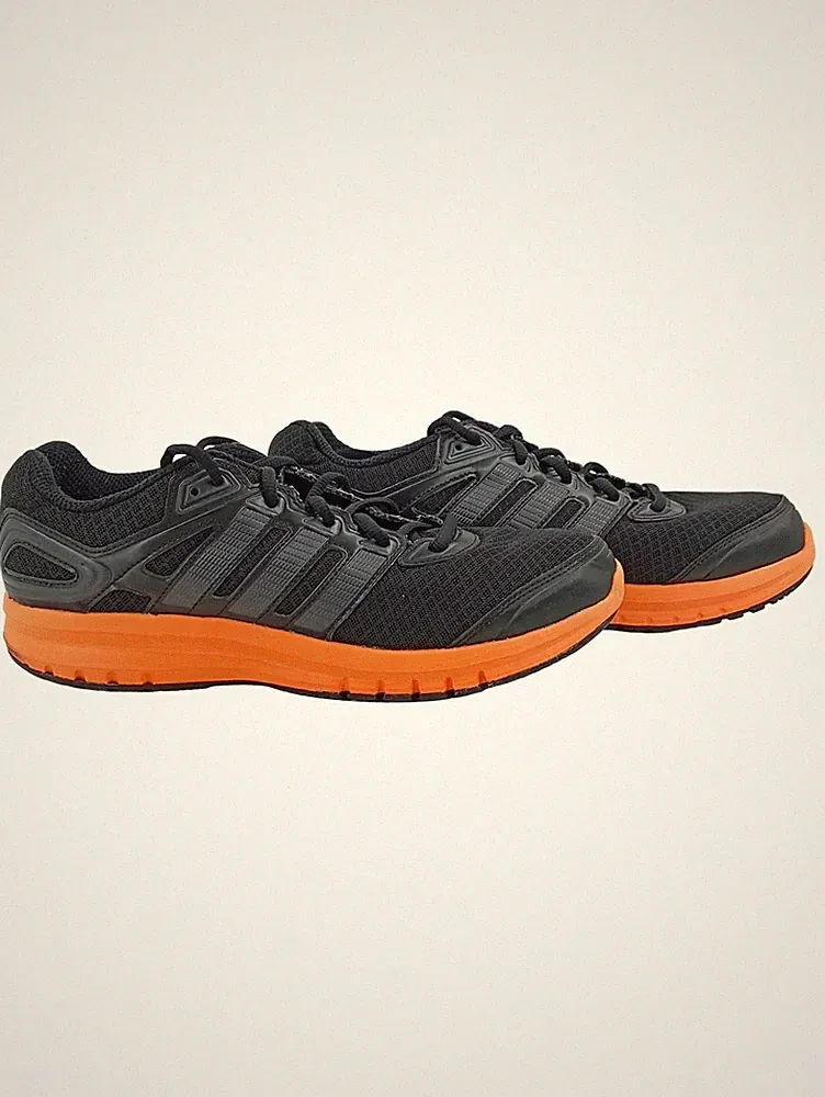Adidas Duramo Laufschuhe Herren Gr. 39 Schwarz Orange Sneaker