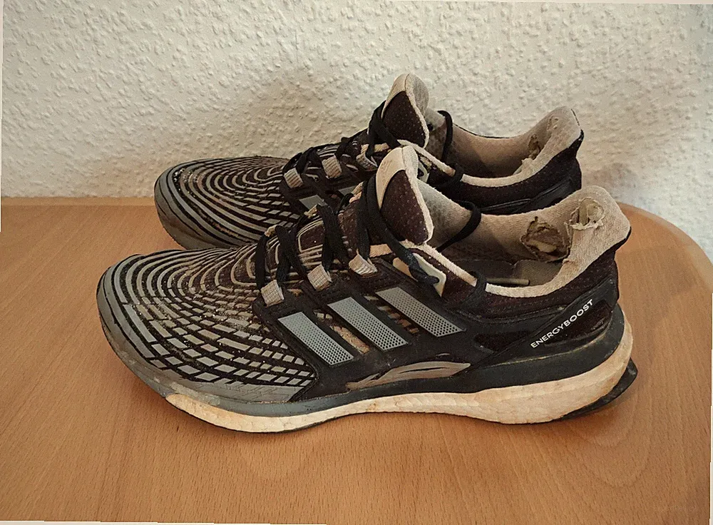 adidas Energy Boost 3 Running shoes Herren Laufschuhe Gr.43 schwarz/silber