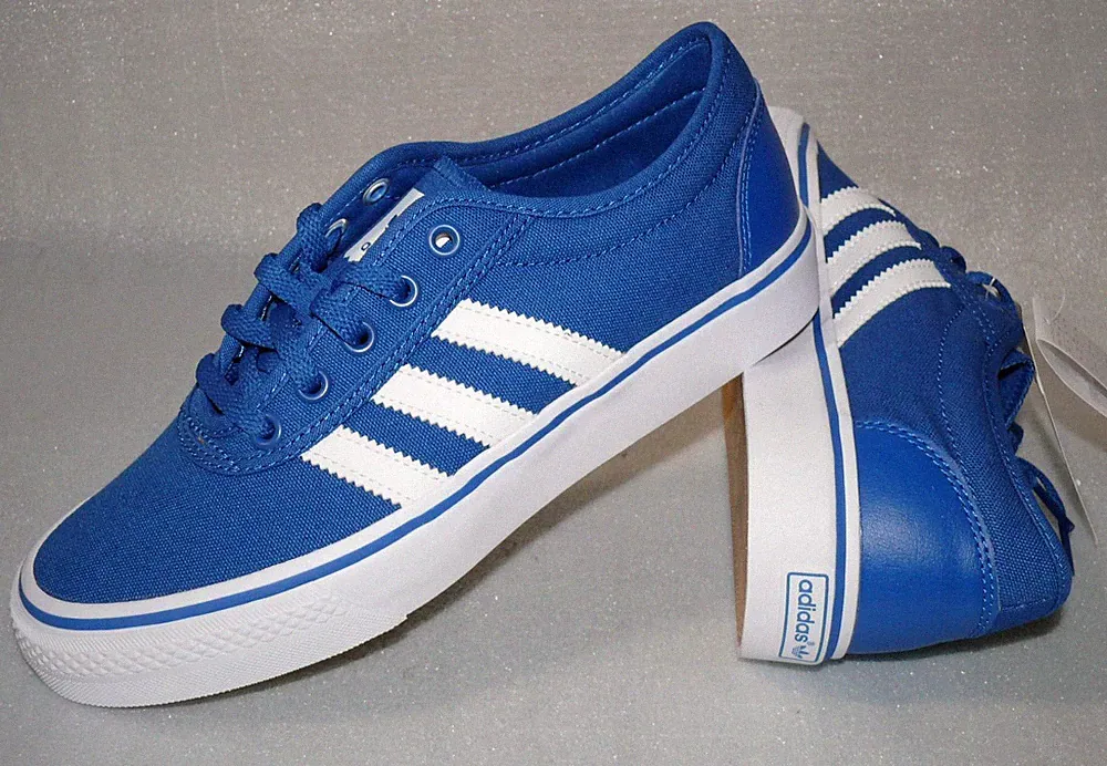 Adidas F37313 ADI EASE Canvas Herren Schuhe Sport Running Sneaker 38,5 - 46 Blau