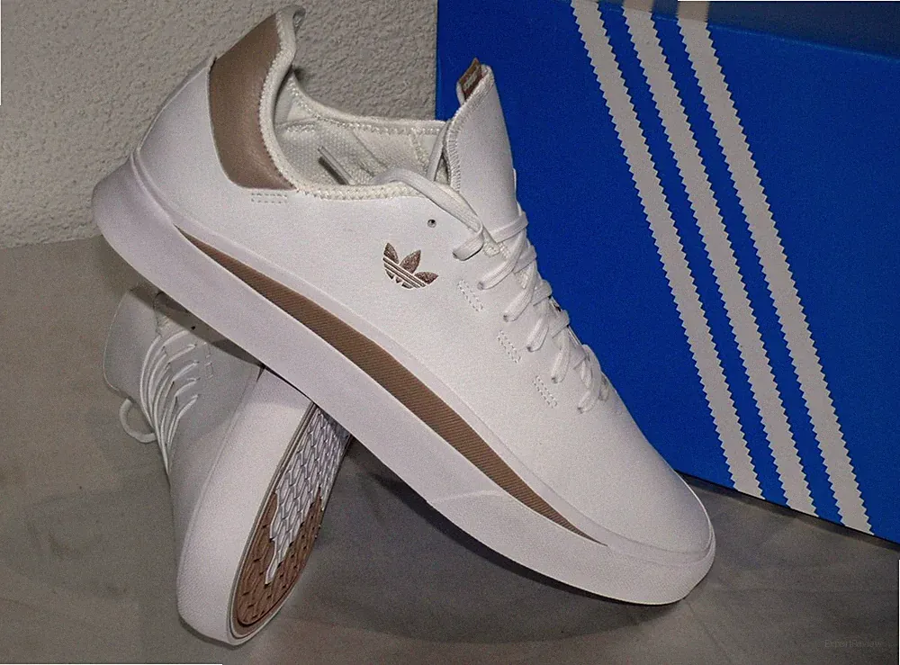 Adidas FV9911 Sabalo Leder Sneaker Sport Lauf Running Scater Schuhe 48 White Bei
