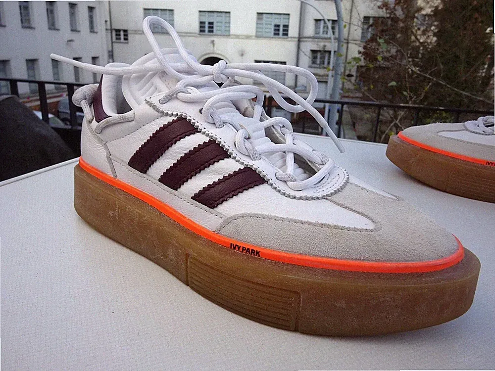 ADIDAS FX3157 SLEEK SUPER 72 x BEYONCE IVY PARK Sneaker Leder Gr.36 2/3(UK4 Neuw