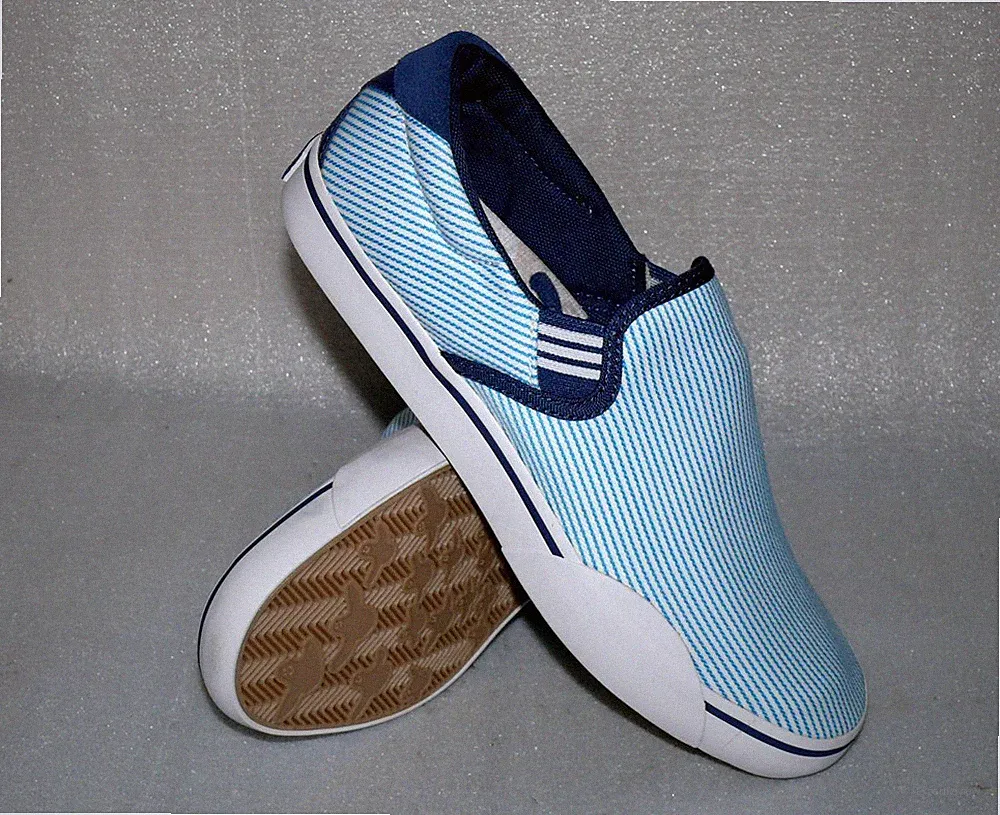 Adidas G98166 Gonz Slip ON OUTDOOR Canvas Schuhe Ultra Strand Sneaker 42 2/3 Bla