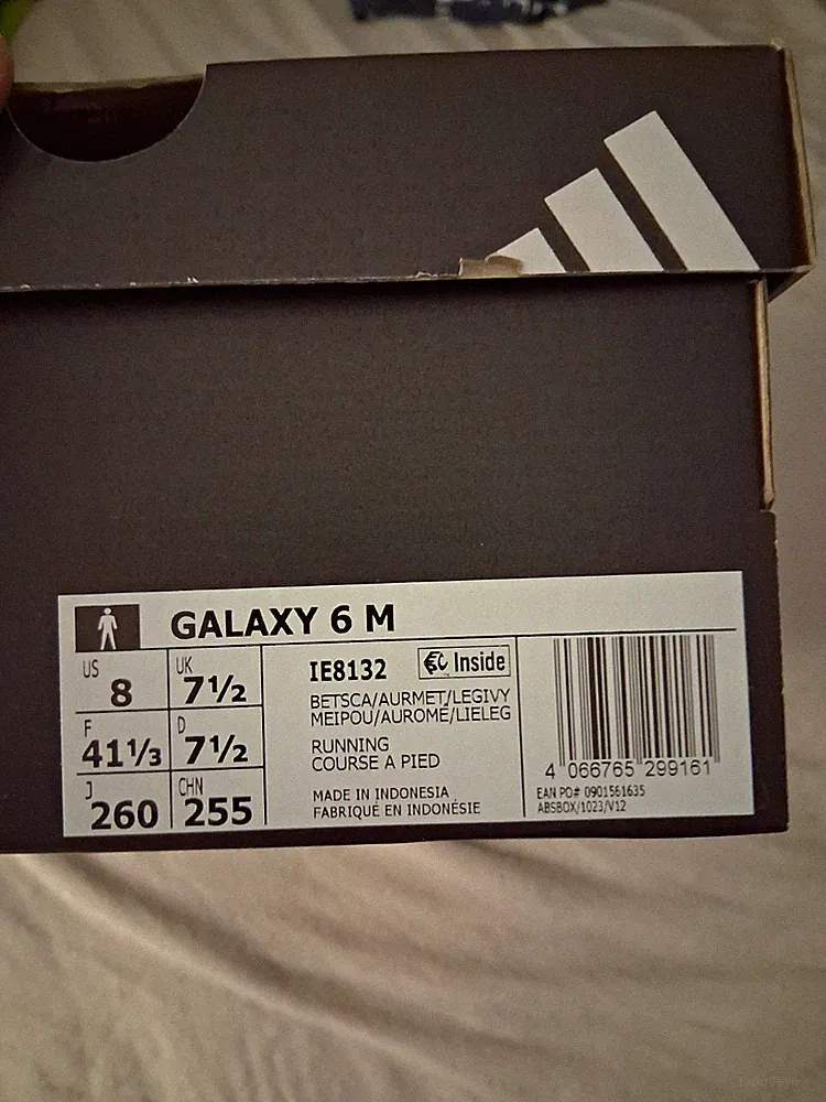 adidas Galaxy 6 M Herren Laufschuhe Sneaker Rot/Weiß/Schwarz EU 41 1/3 IE8132