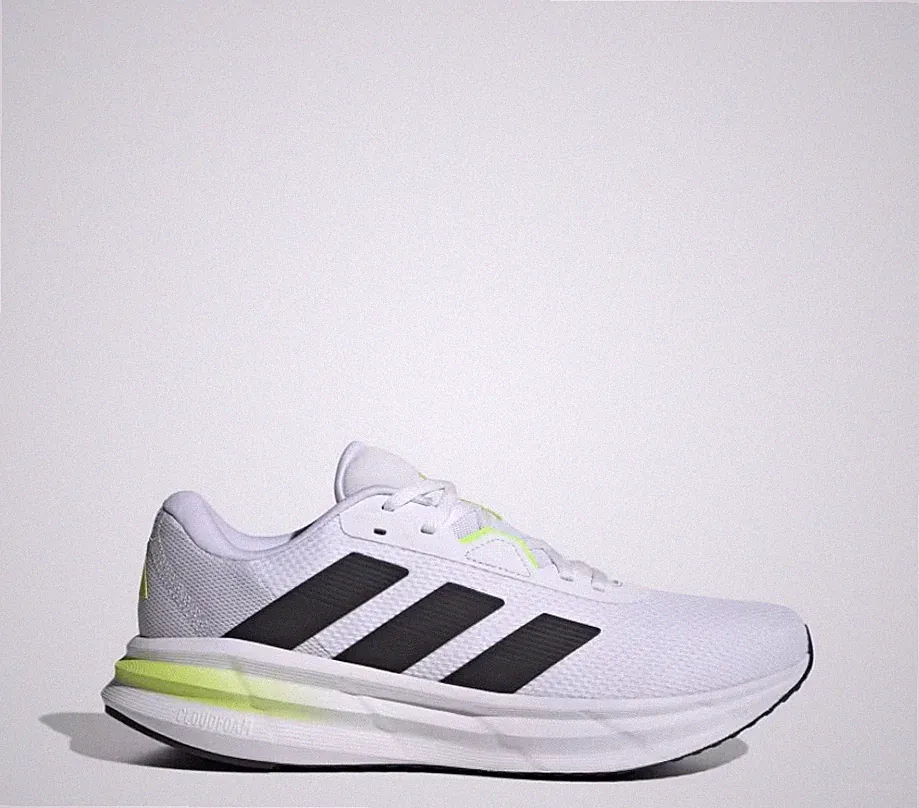 Adidas Galaxy 7 Herren Laufschuhe - Farbe: Cloud White/Core Black/Solar Sli