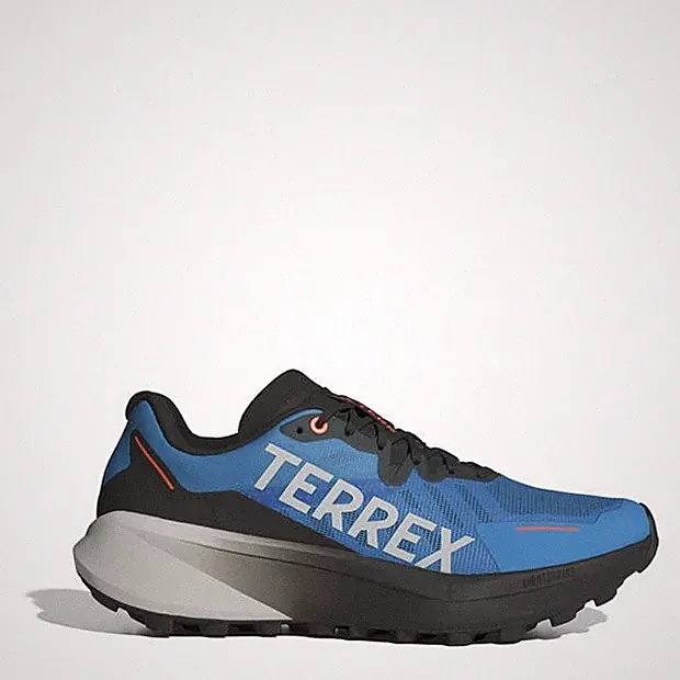 Adidas Herren blau Terrex Agravic 3 Trailrunning Turnschuhe UK 8 BRANDNEU Ref 1592