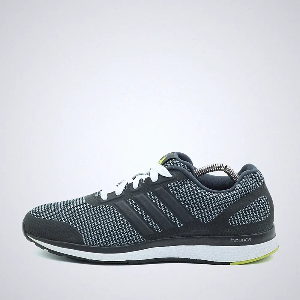 adidas Herren Bounce Sneaker schwarz weiß Textil Performance Laufschuhe EU 42