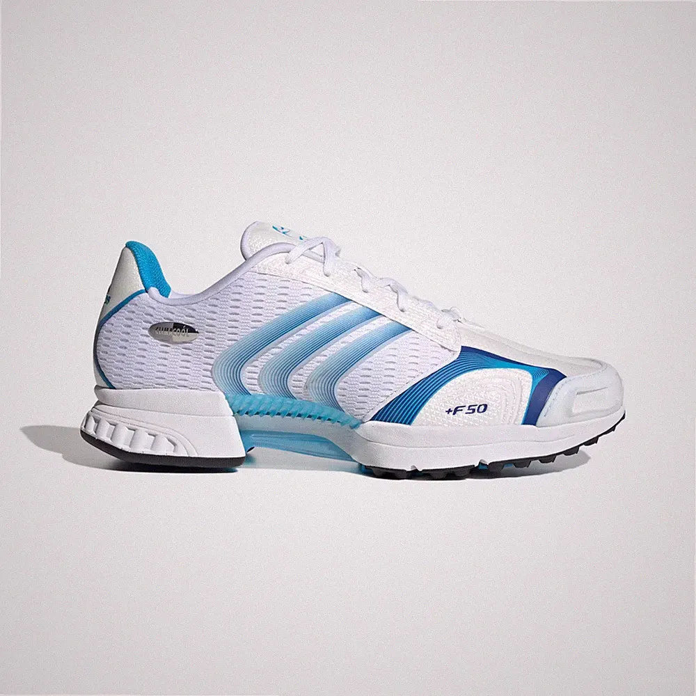 Adidas Herren CLIMACOOL F50 Schuhe Sneaker in Cloud White/Collegiate Royal