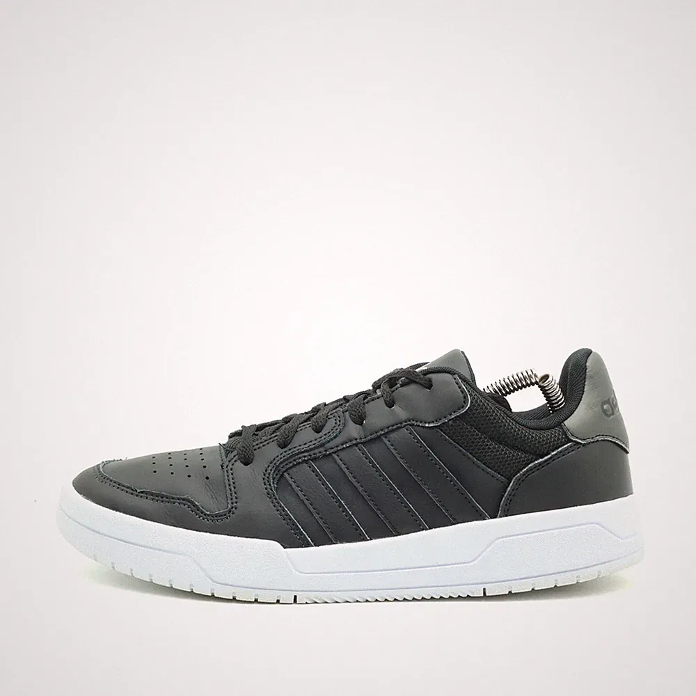 adidas Herren Court Vintage Sportschuh Schwarz Leder Laufschuhe Sneaker EU 42