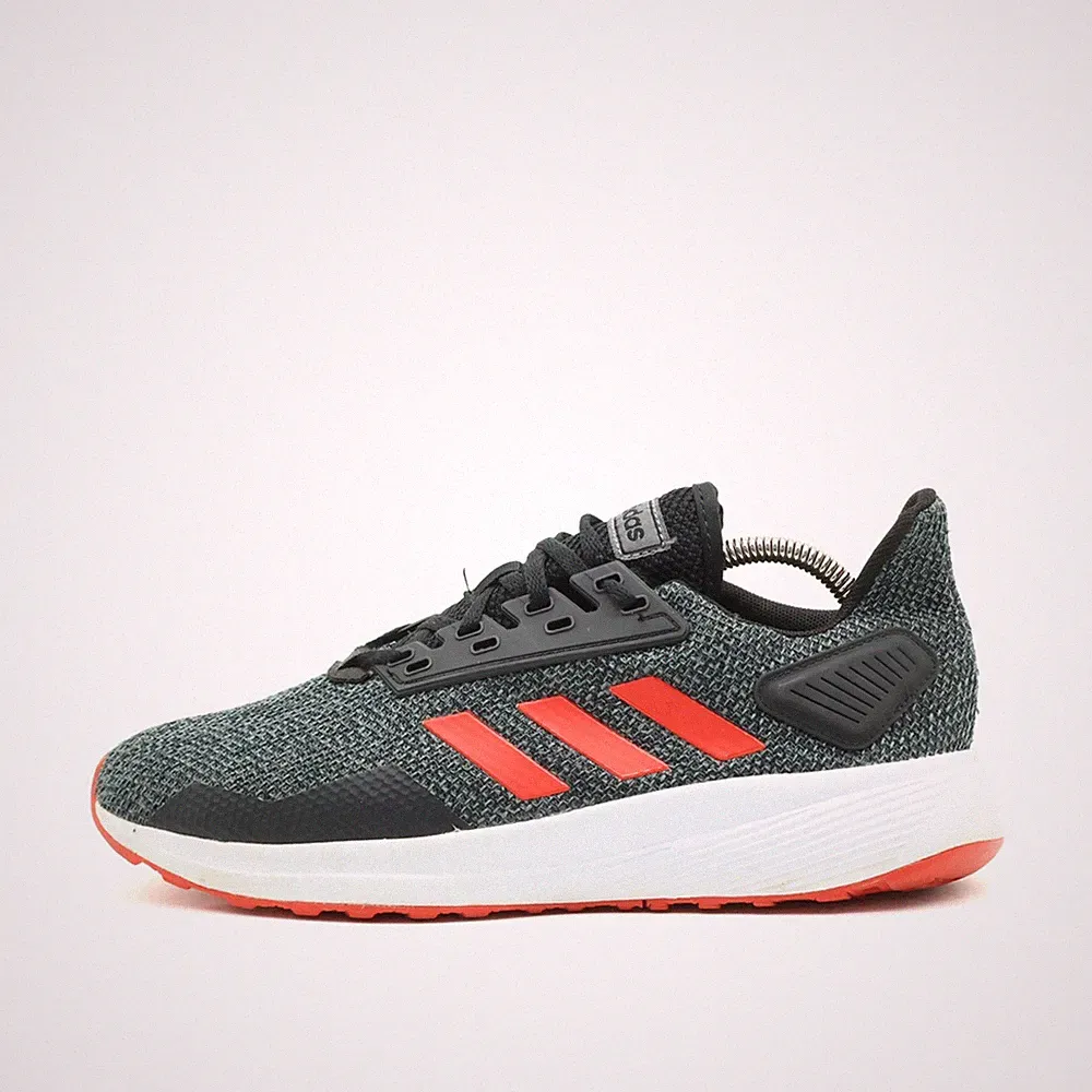 adidas Herren Duramo 9 Schuhe Schwarz/Rot/Weiß Mesh Low-Top Laufschuh EU 41 1/3