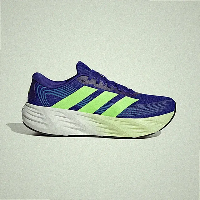 Adidas Herren Galaxy 8 Laufschuhe in Lucid Blue/Signal Green/Ray Blue
