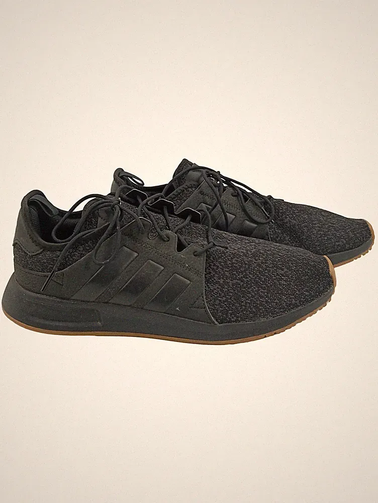 Adidas Herren Sneaker low Schwarz Größe 45.5 Sport Freizeit Laufschuhe