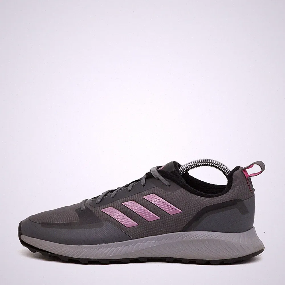 Grau Trail-Laufschuh