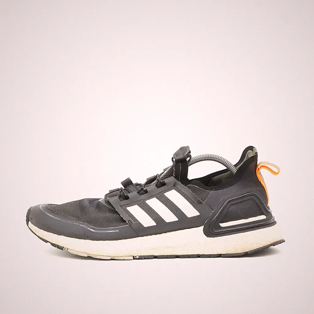 adidas Herren Ultraboost 20 Schuh Schwarz Textil Low-Top Laufschuh EU 43 1/3