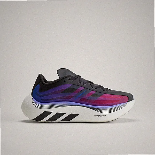 Adidas Hyperboost Ephr LT Schuhe in Schwarz/Lucid Blue/Solar Red