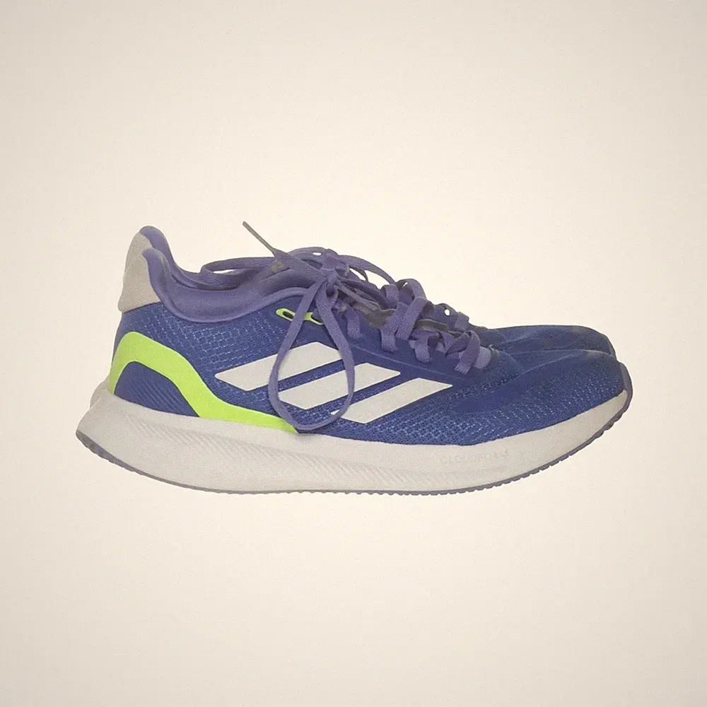 Adidas, Laufschuhe, Größe: 37 1/3, Blau/Weiß/Gelb, Damen #lVC