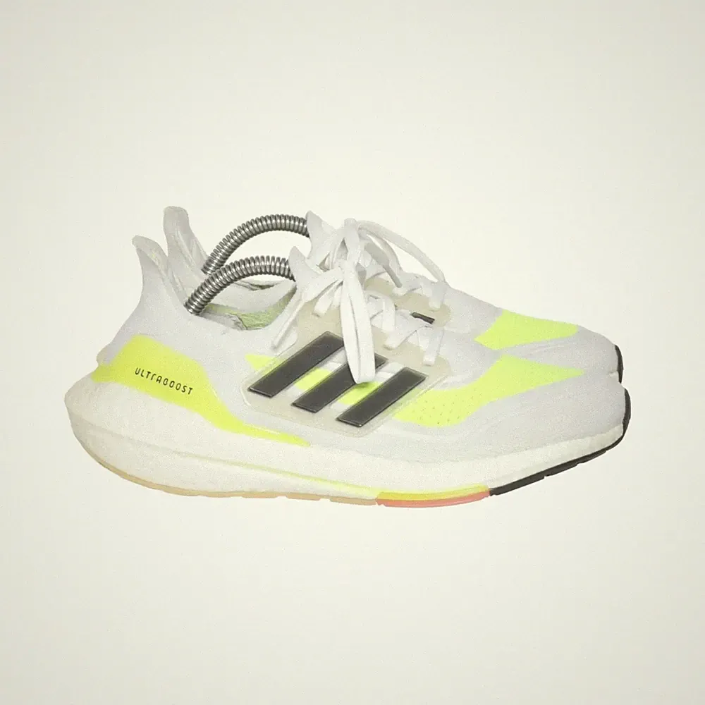 Adidas, Laufschuhe, Größe: 37 1/3, Weiß/Gelb/Schwarz, Damen #mid