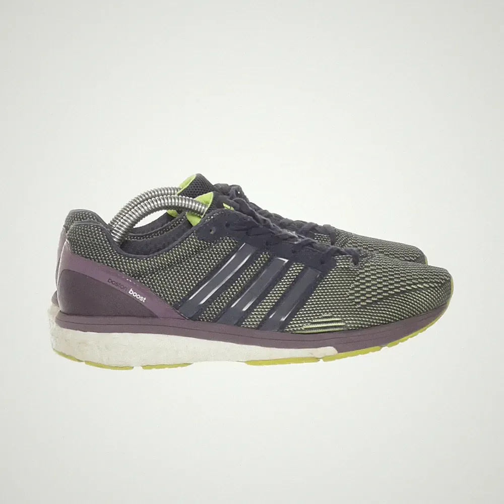 Adidas, Laufschuhe, Größe: 38 2/3, adizero, Blau/Lila/Gelb, Damen #5gg