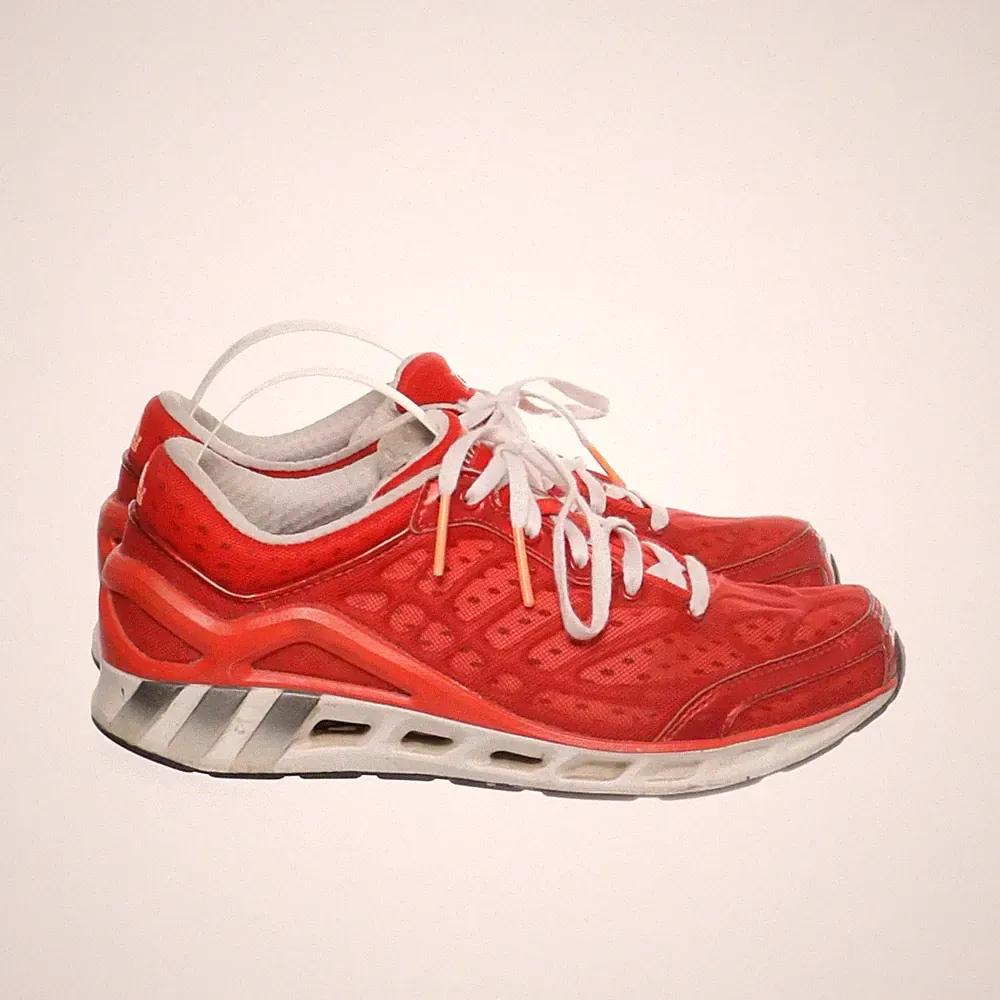 Adidas, Laufschuhe, Größe: 38 2/3, Rot, Damen #pWu