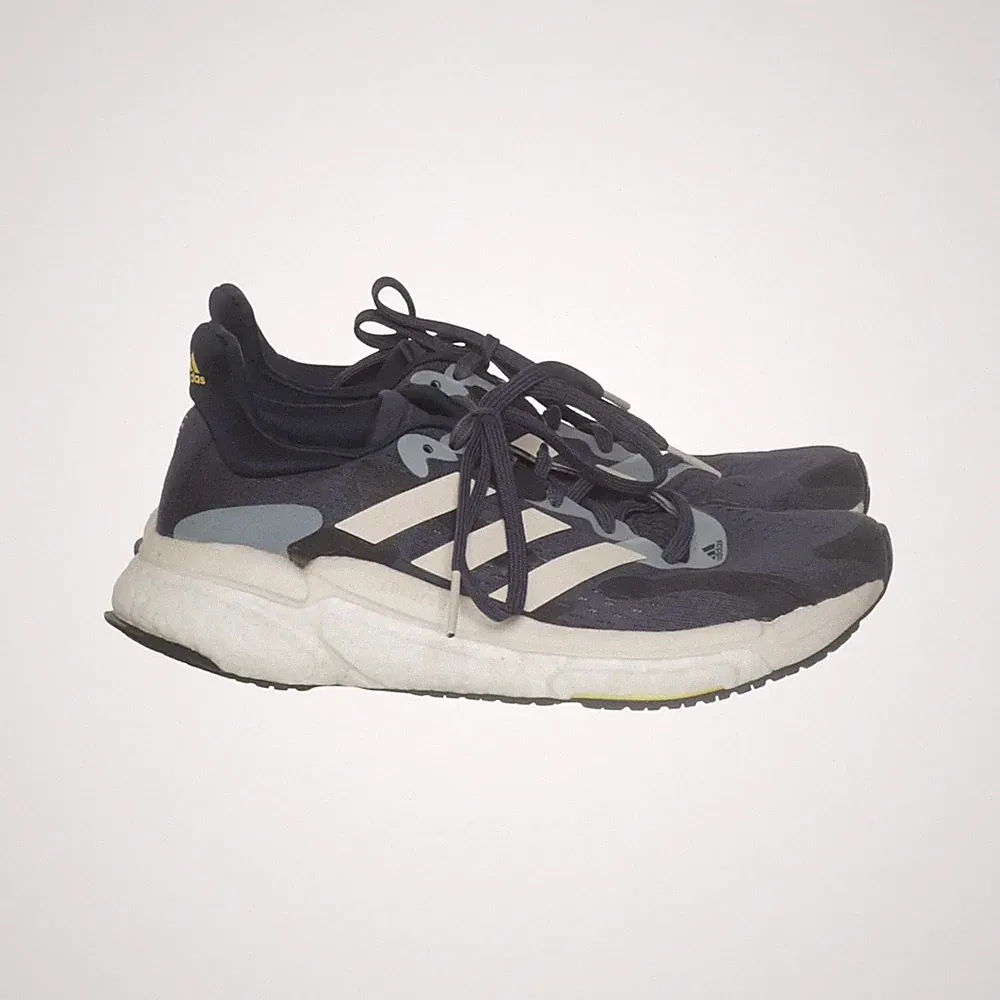 Adidas, Laufschuhe, Größe: 38, model: solarboost 4, Blau/Weiß/Gelb, Damen #74p