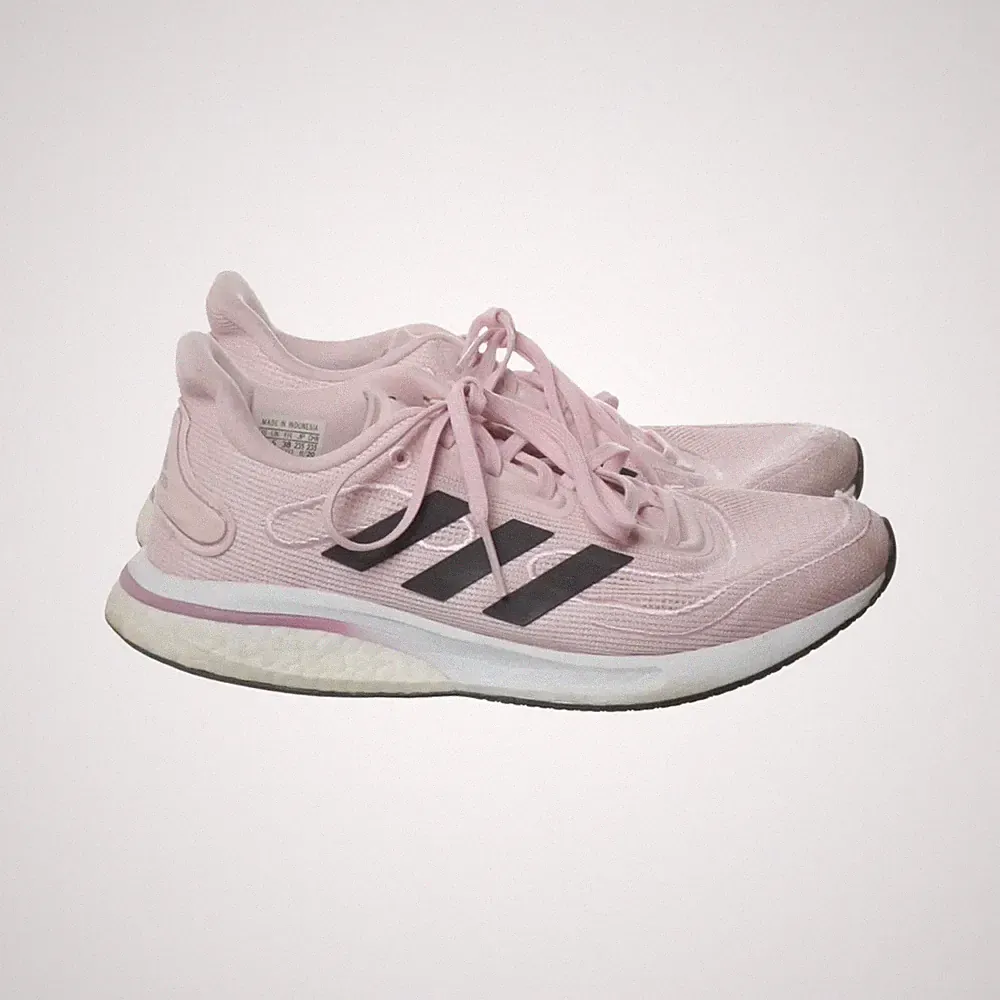 Adidas, Laufschuhe, Größe: 38, Pink/Schwarz, Damen #9uj