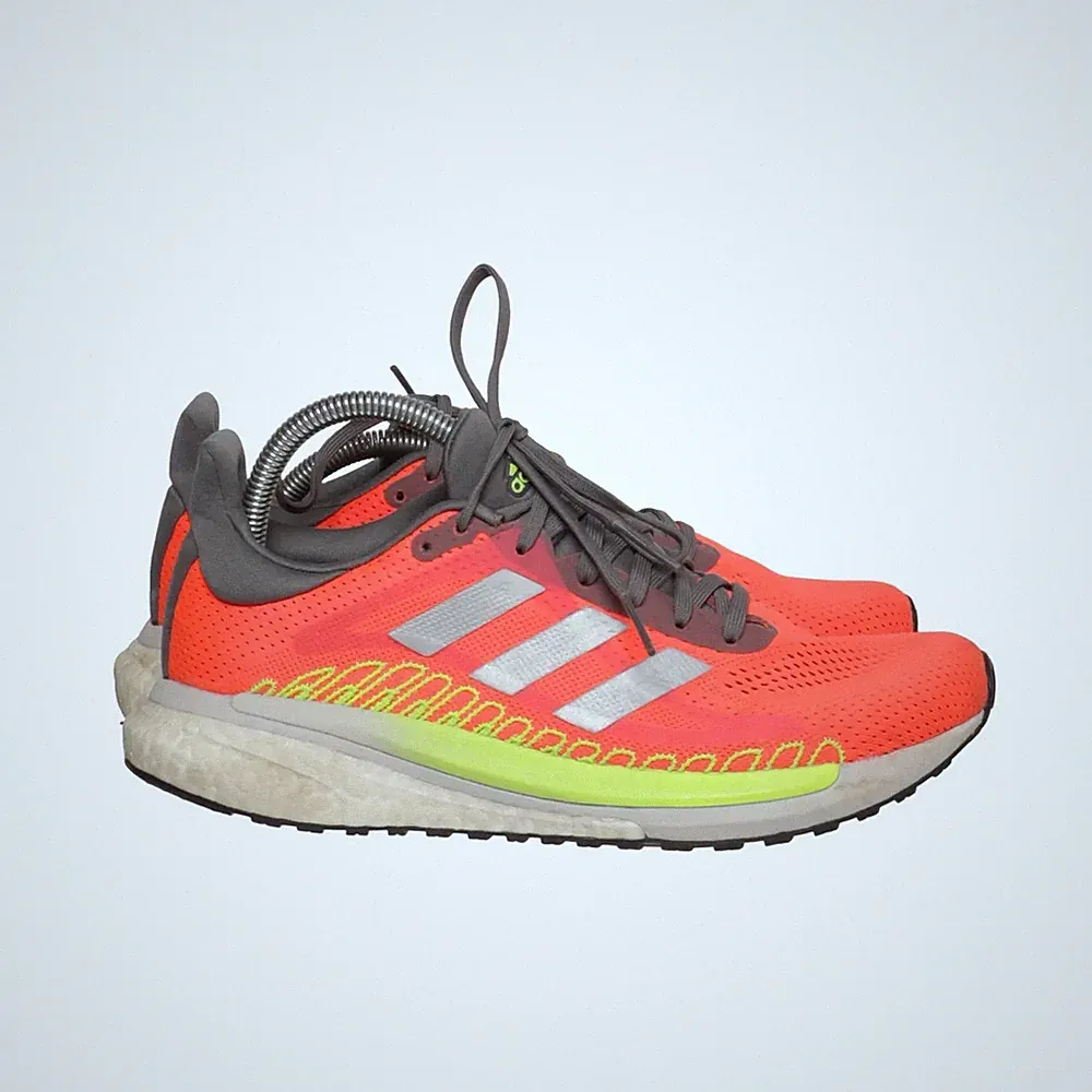 Adidas, Laufschuhe, Größe: 39 1/3, model: solar glide st, Pink/Grau/Gelb #5Cq
