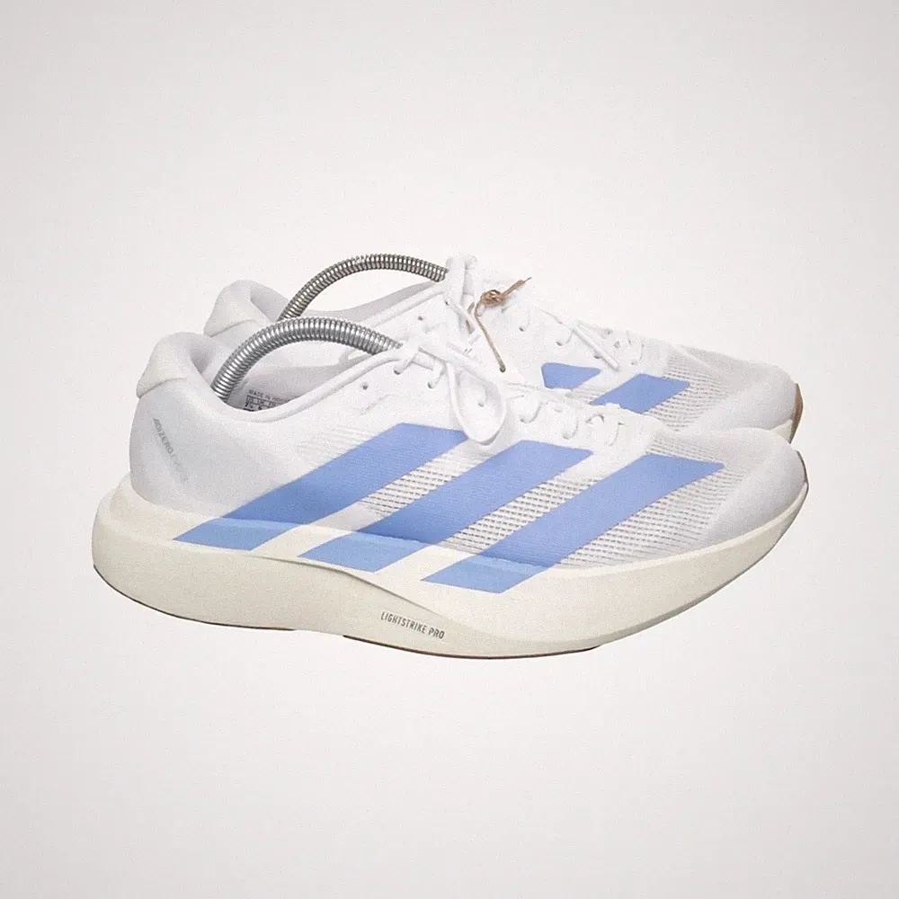Adidas, Laufschuhe, Größe: 39 1/3, Weiß/Blau/Braun, Damen #zFv