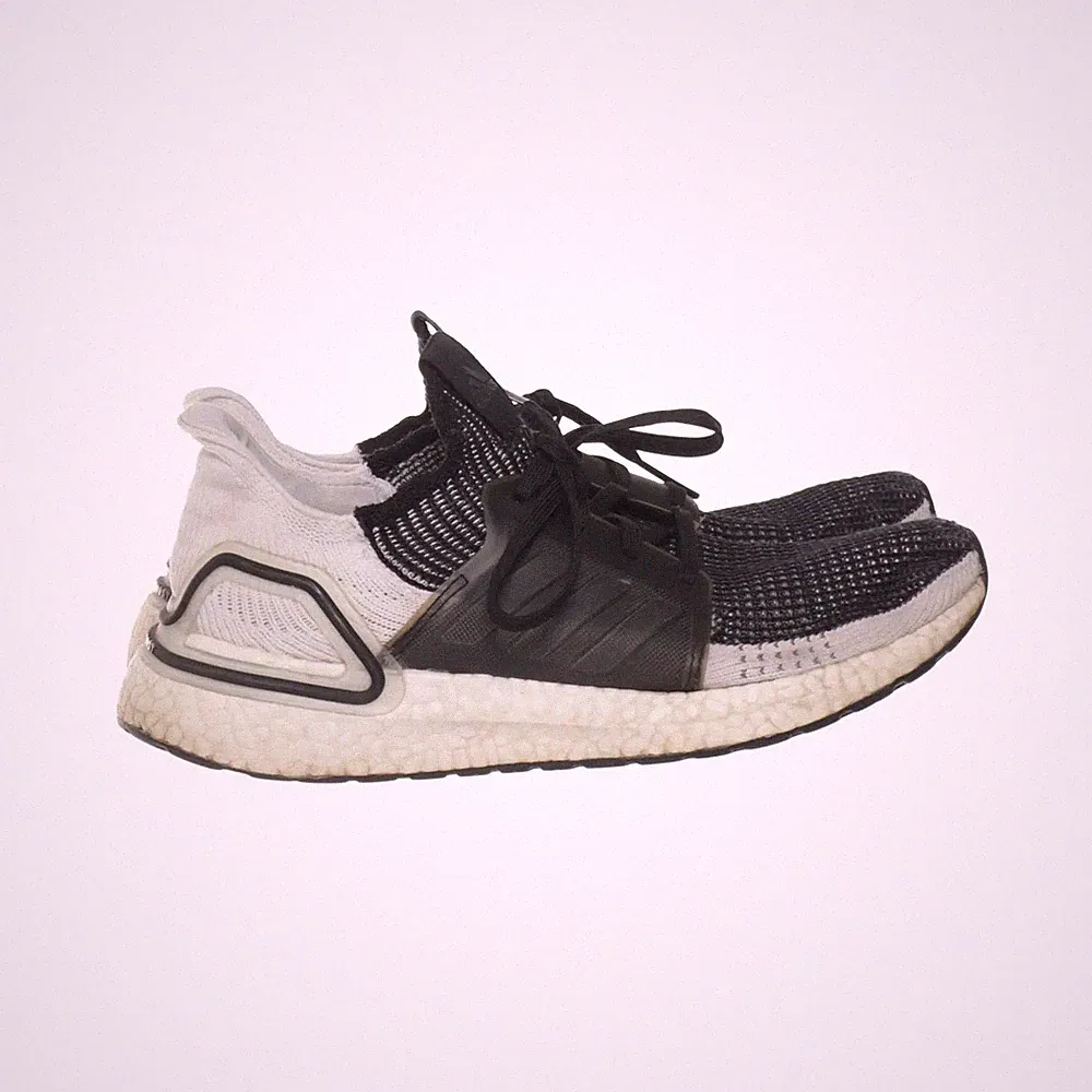 Adidas, Laufschuhe, Größe: 40, Schwarz/Weiß, Herren #GxY