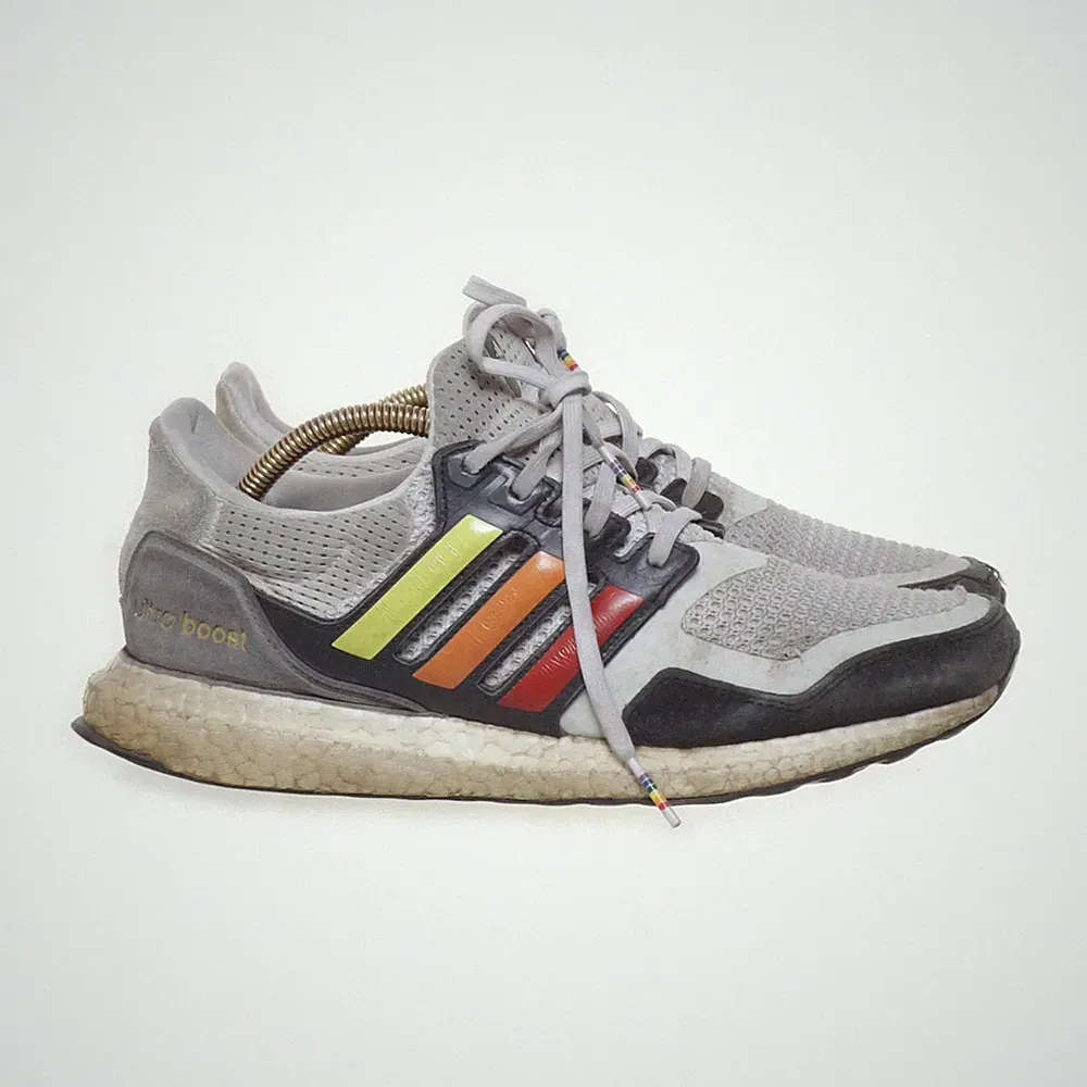 Adidas, Laufschuhe, Größe: 42, Grau/Mehrfarbig, Herren #f6j