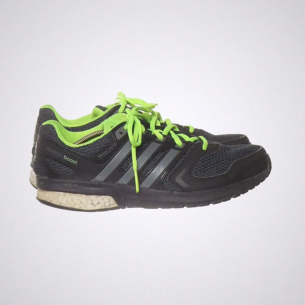 Adidas, Laufschuhe, Größe: 42, Schwarz/Gelb, Herren #EPz