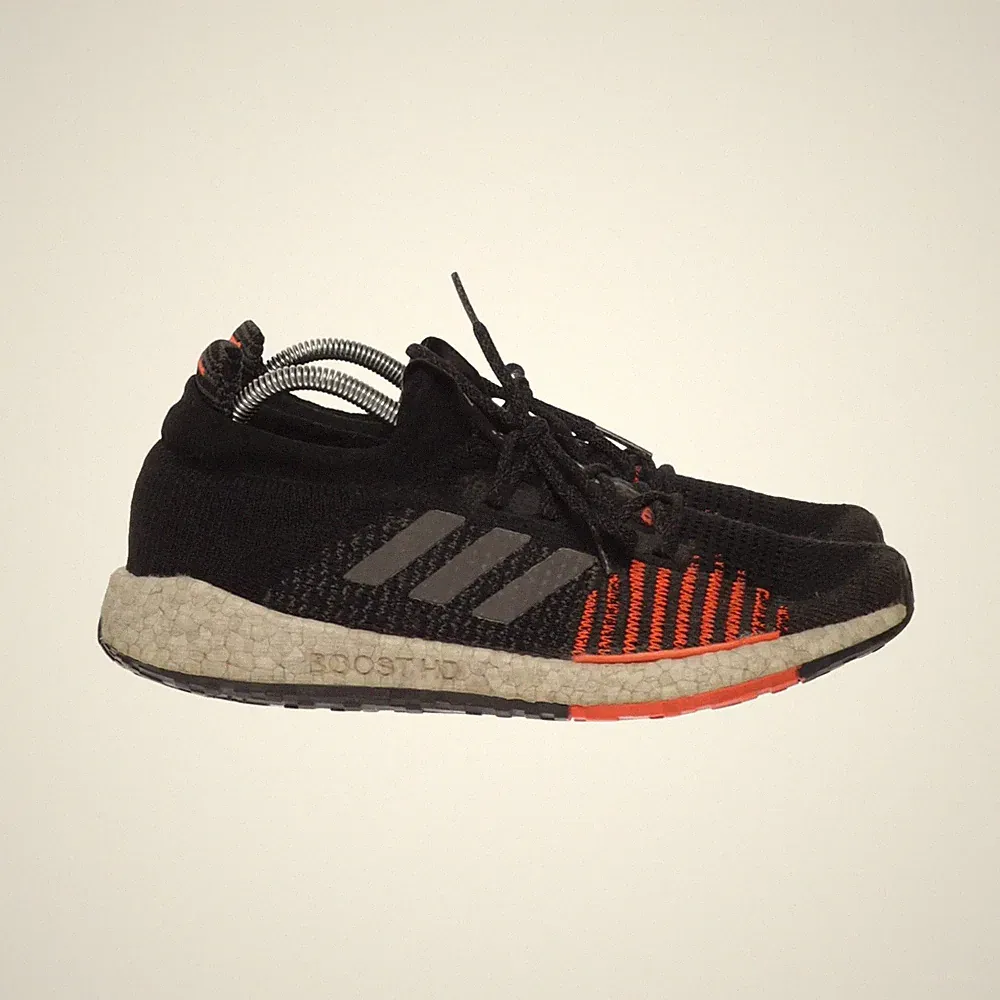 Adidas, Laufschuhe, Größe: 42, Schwarz/Rot/Weiß, Herren #o7e