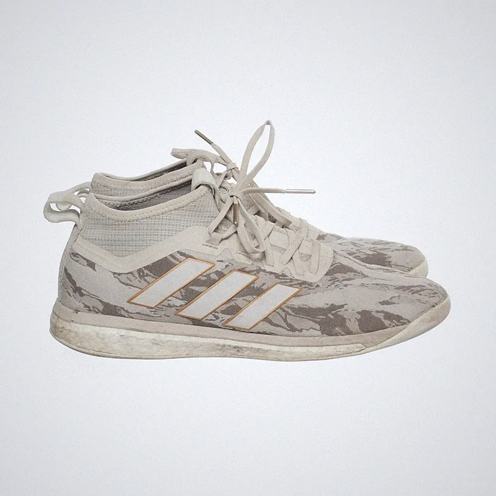 Adidas, Laufschuhe, Größe: 44 1/2, Beige/Braun, Herren #iCU