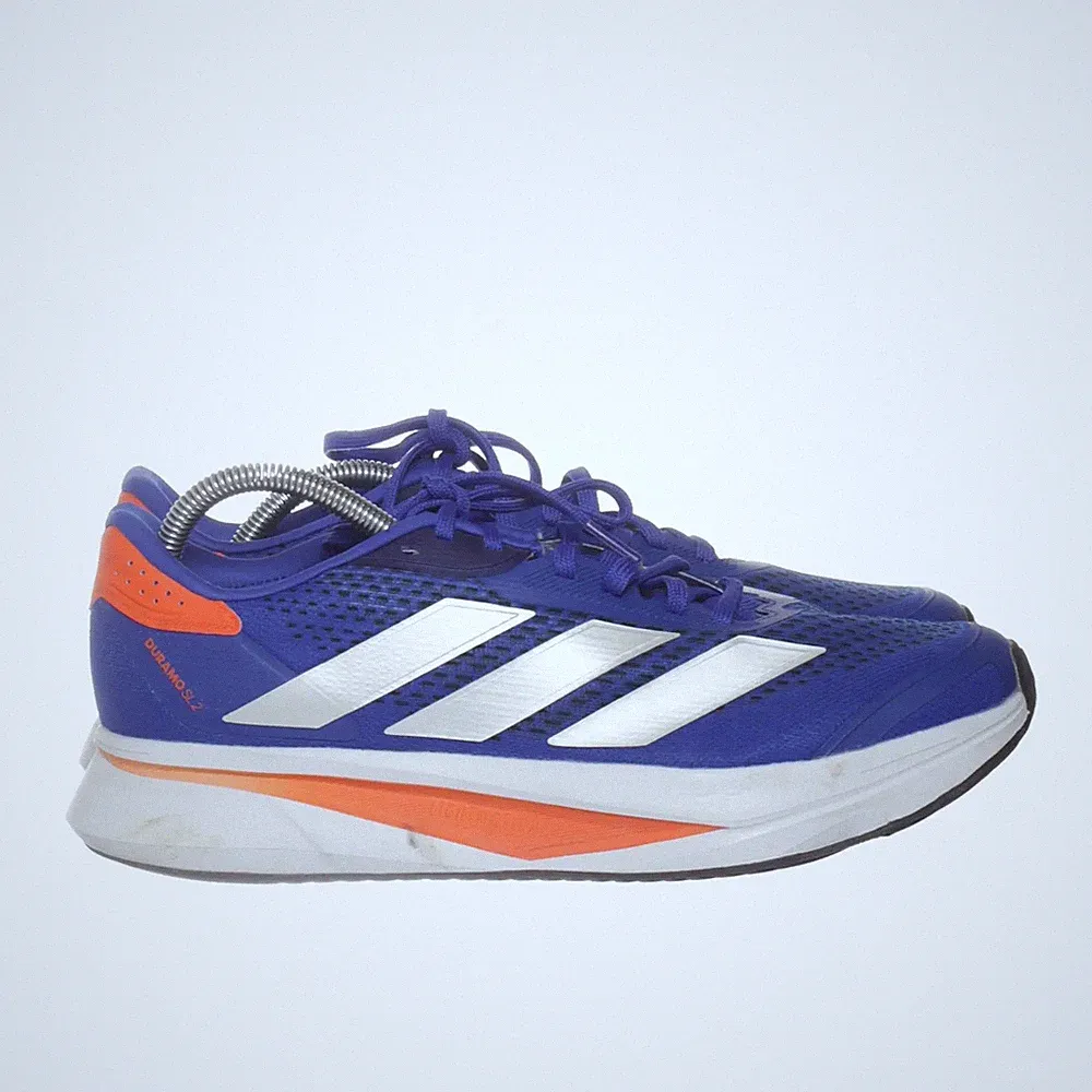 Adidas, Laufschuhe, Größe: 44, Blau/Silber/Weiß, Herren #A9D