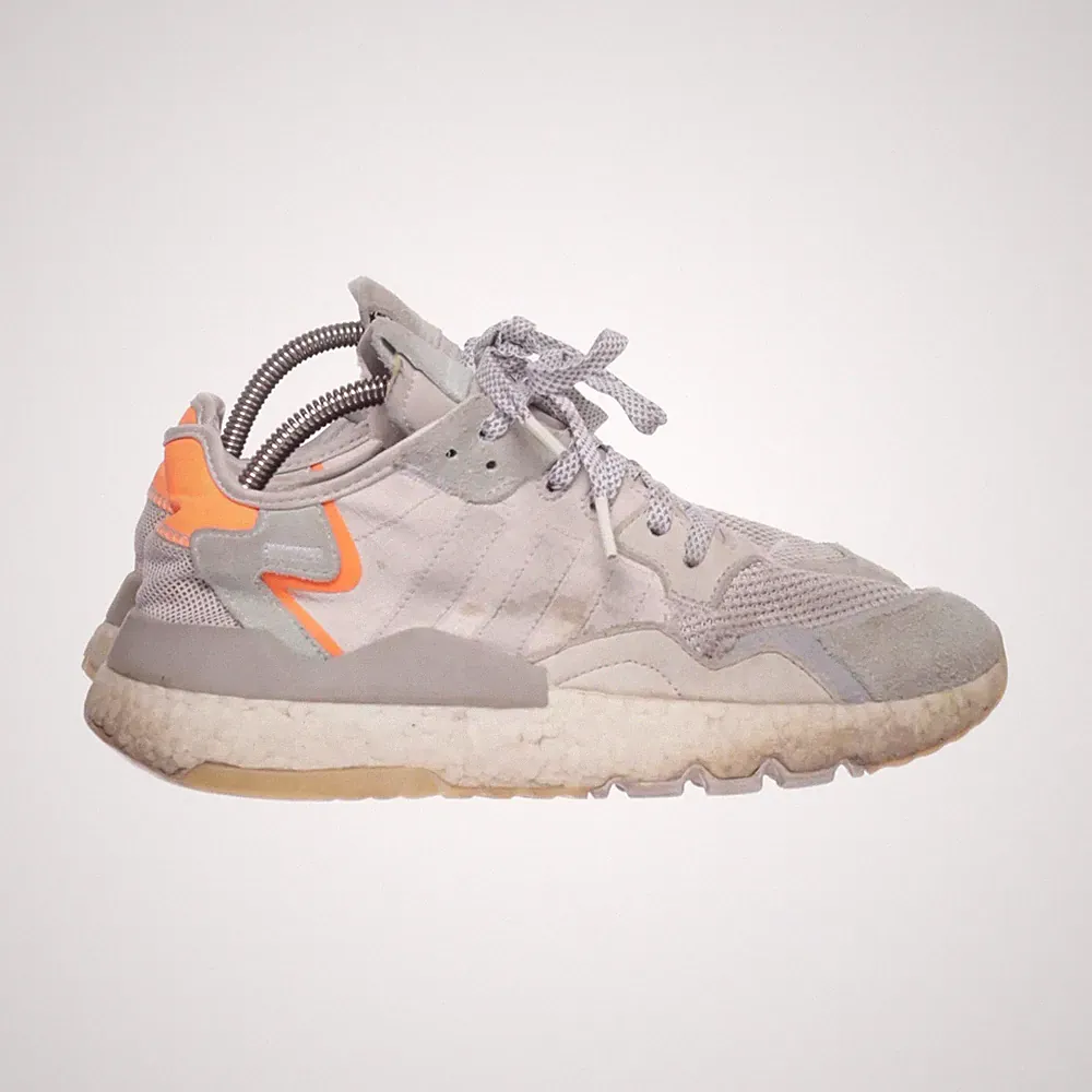 Adidas, Laufschuhe, Größe: 44, Grau/Orange, Herren #mdt