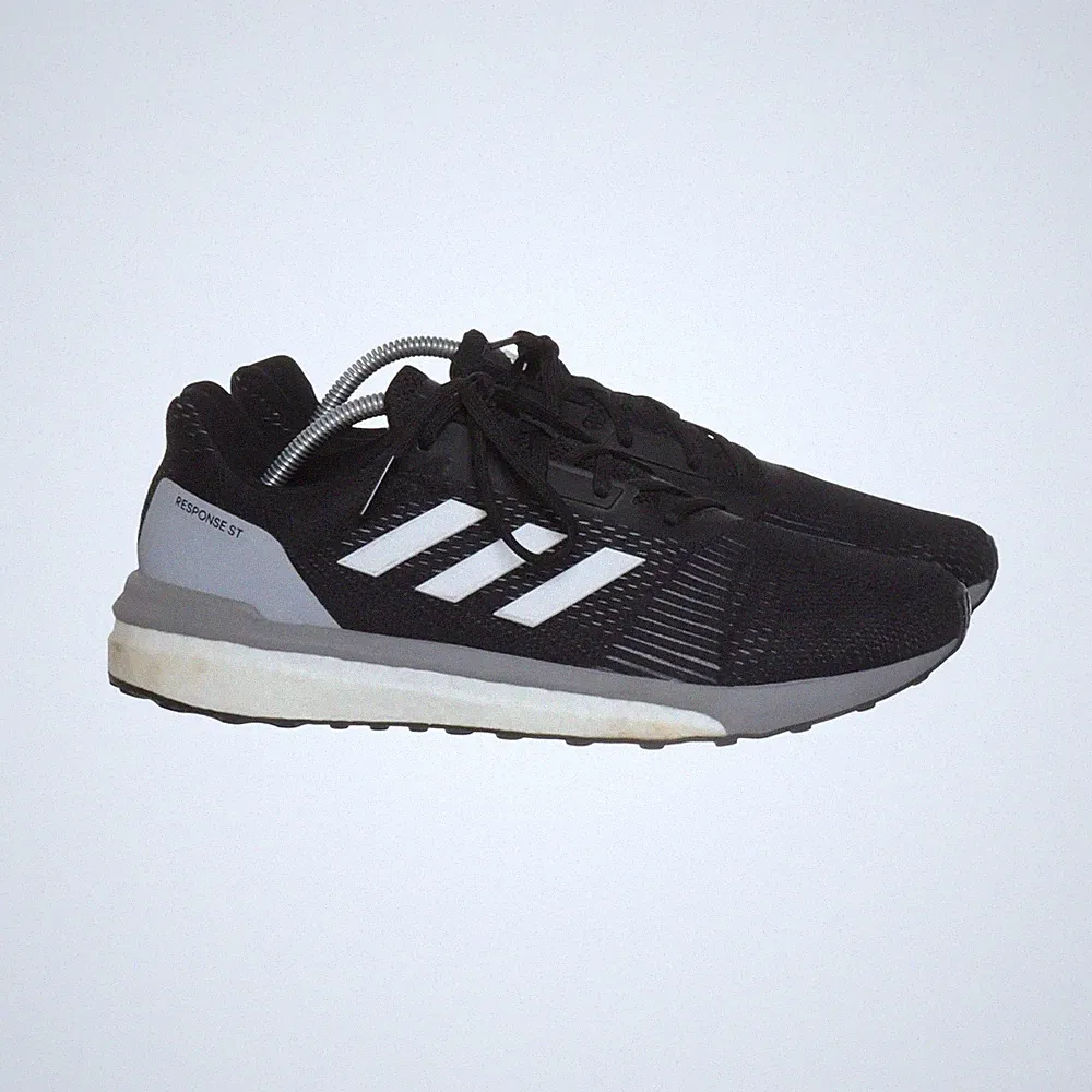 Adidas, Laufschuhe, Größe: 45 2/3, model: solar drive, Schwarz/Weiß, Herren #JhK